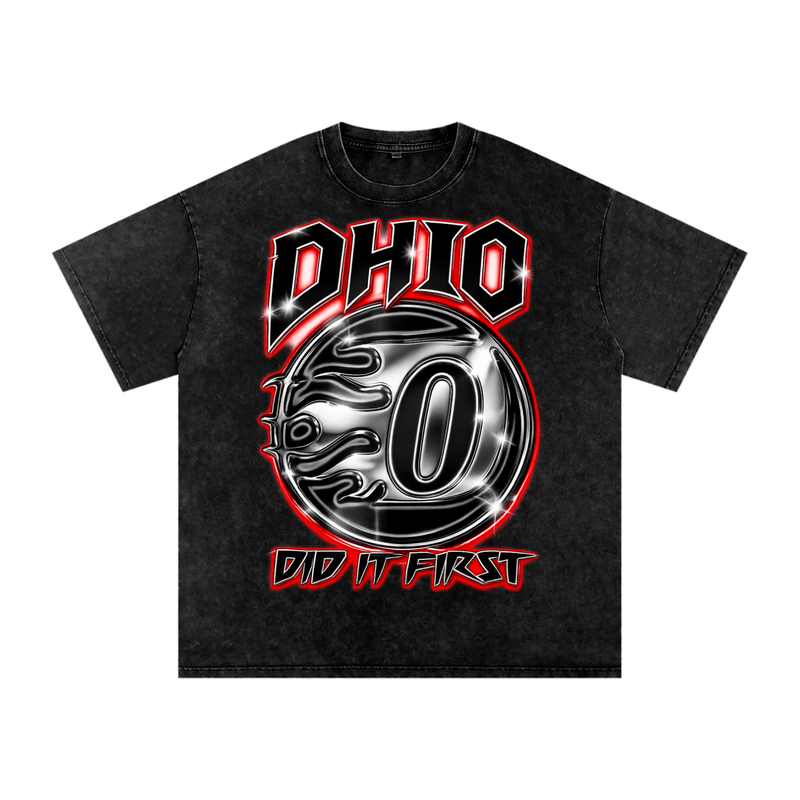 Ohio Did It First Oversized Tee