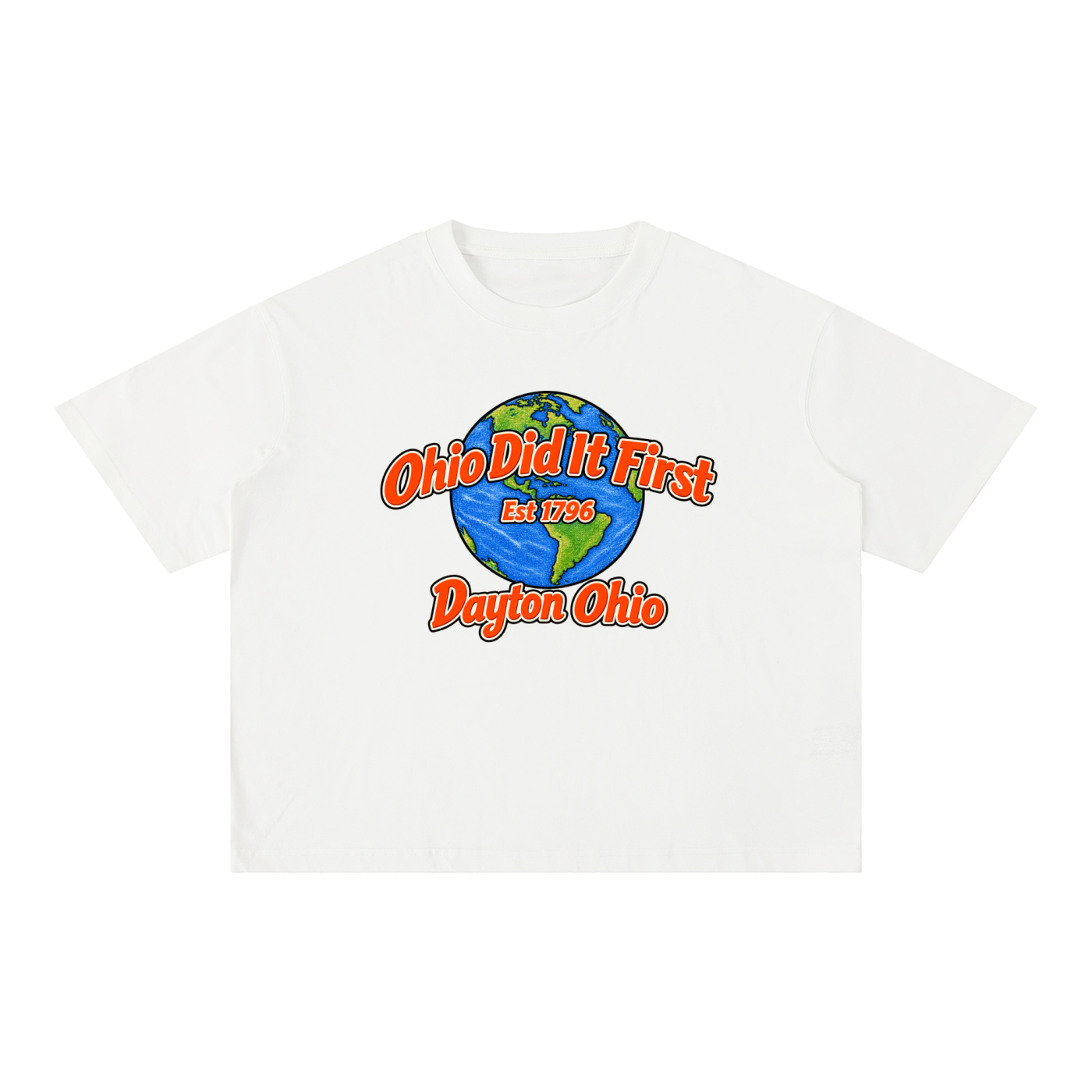 Dayton World Boxy Cotton Tee